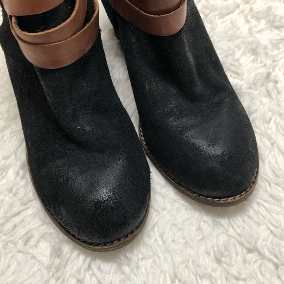 DV by Dolce Vita Java Black Suede Ankle Boot - Picture 4 of 8